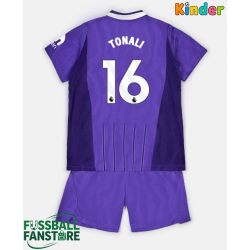 Tottenham Hotspur Sandro Tonali #16 Replik 3rd trikot Kinder 2026-27 Kurzarm (+ Kurze Hosen)